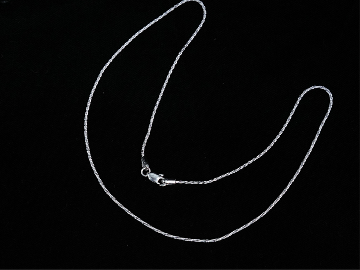 Fine Anchor Cable Silver Chain