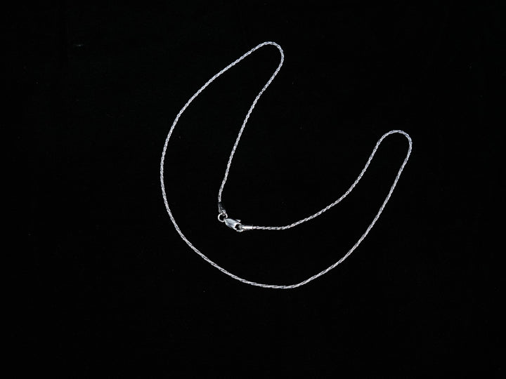 Fine Anchor Cable Silver Chain